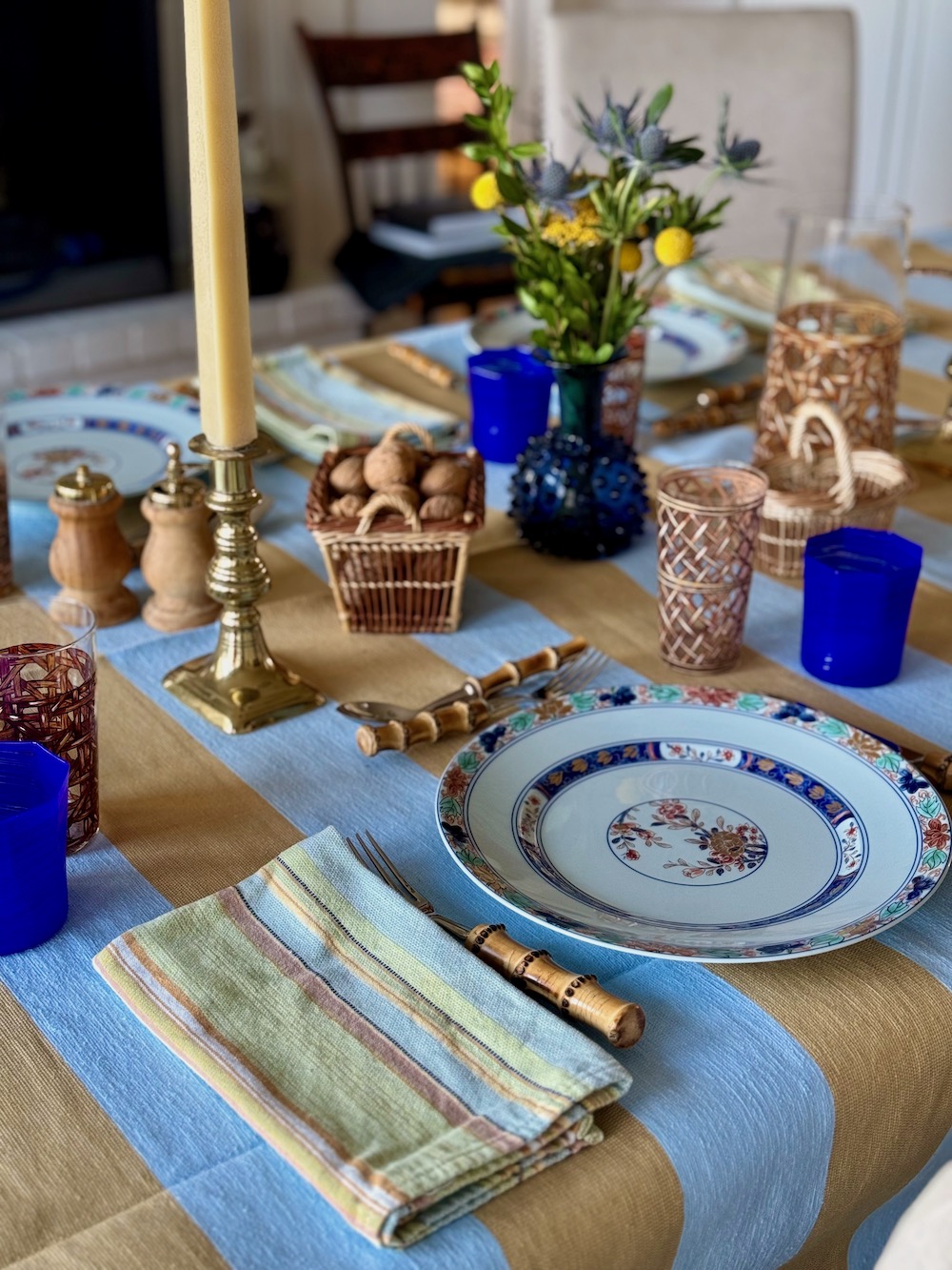 Quintessence Thanksgiving table. Shop it on Q Worthy.