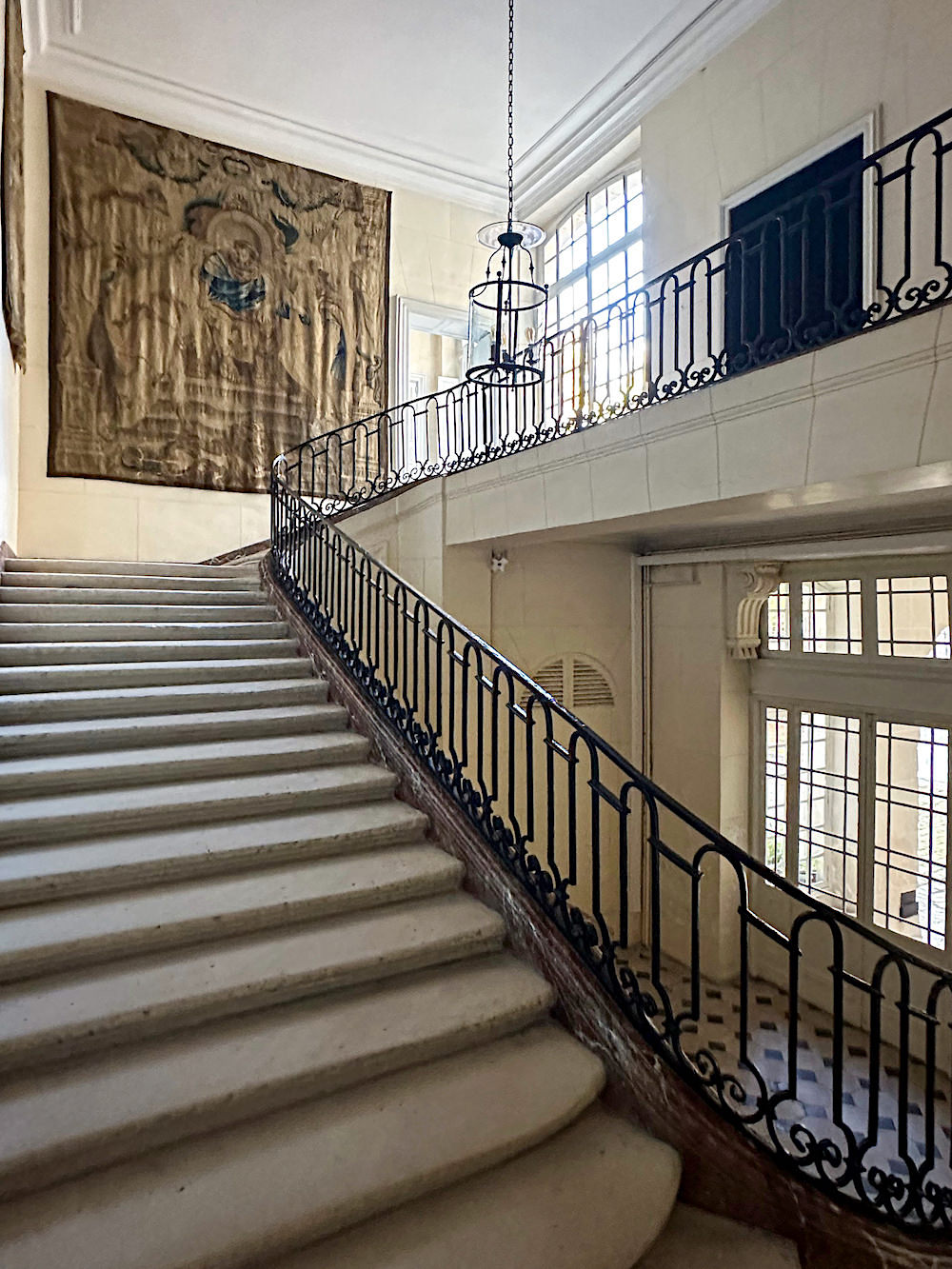 entry to Pierre Sauvage Paris apartment