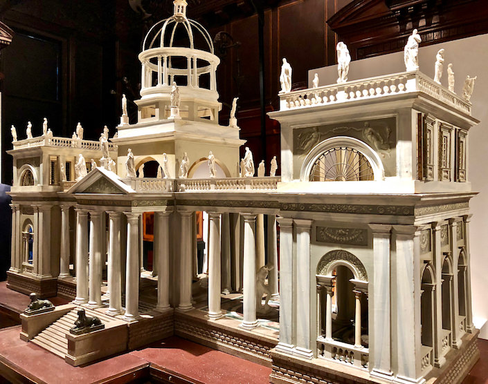 Burzio architectural model at TEFAF New York Fall 2018 show