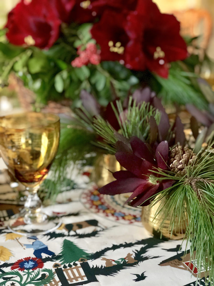 Christmas table