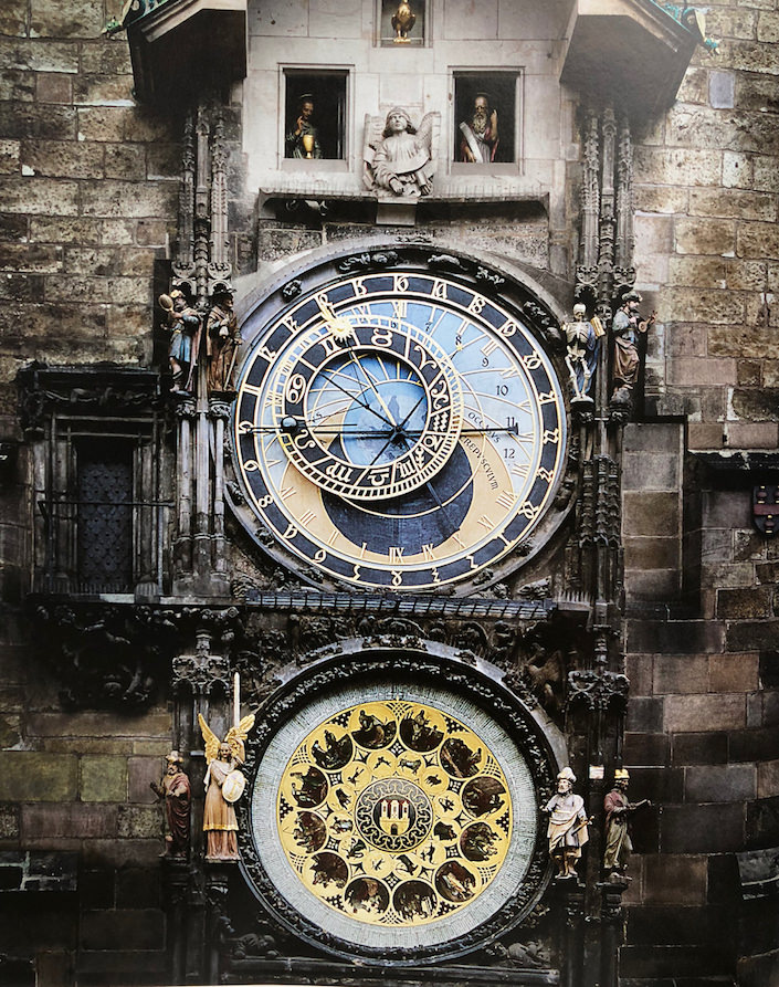 clock at Prague city hall in The Beauty of Time-1