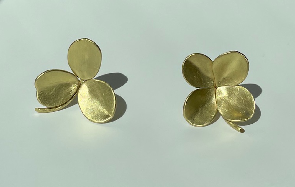 Rigal Jewelry Clover Earrings via Quintessence