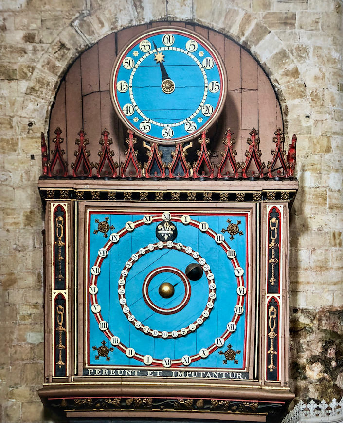 Exeter Cathedral astronomical clock in The Beauty of Time-1