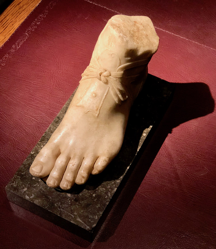 Foot of Mercury at Tomasso at TEFAF NY Fall 2018