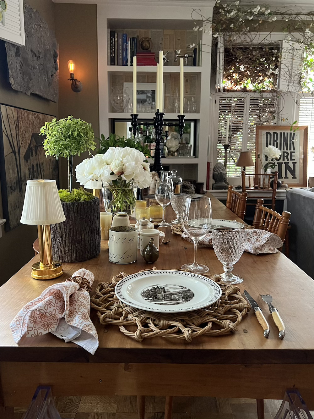 Dining area at Ted Kennedy Watson Seattle home