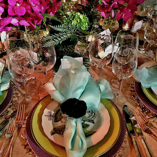 Kathleen Walsh NYBG 2017 Orchid Dinner