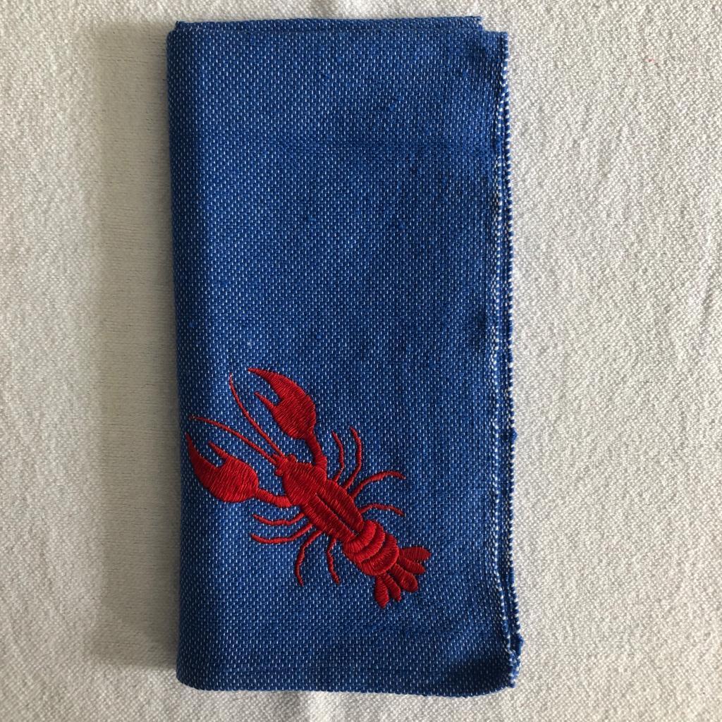 Lobster Napkins - set of 6