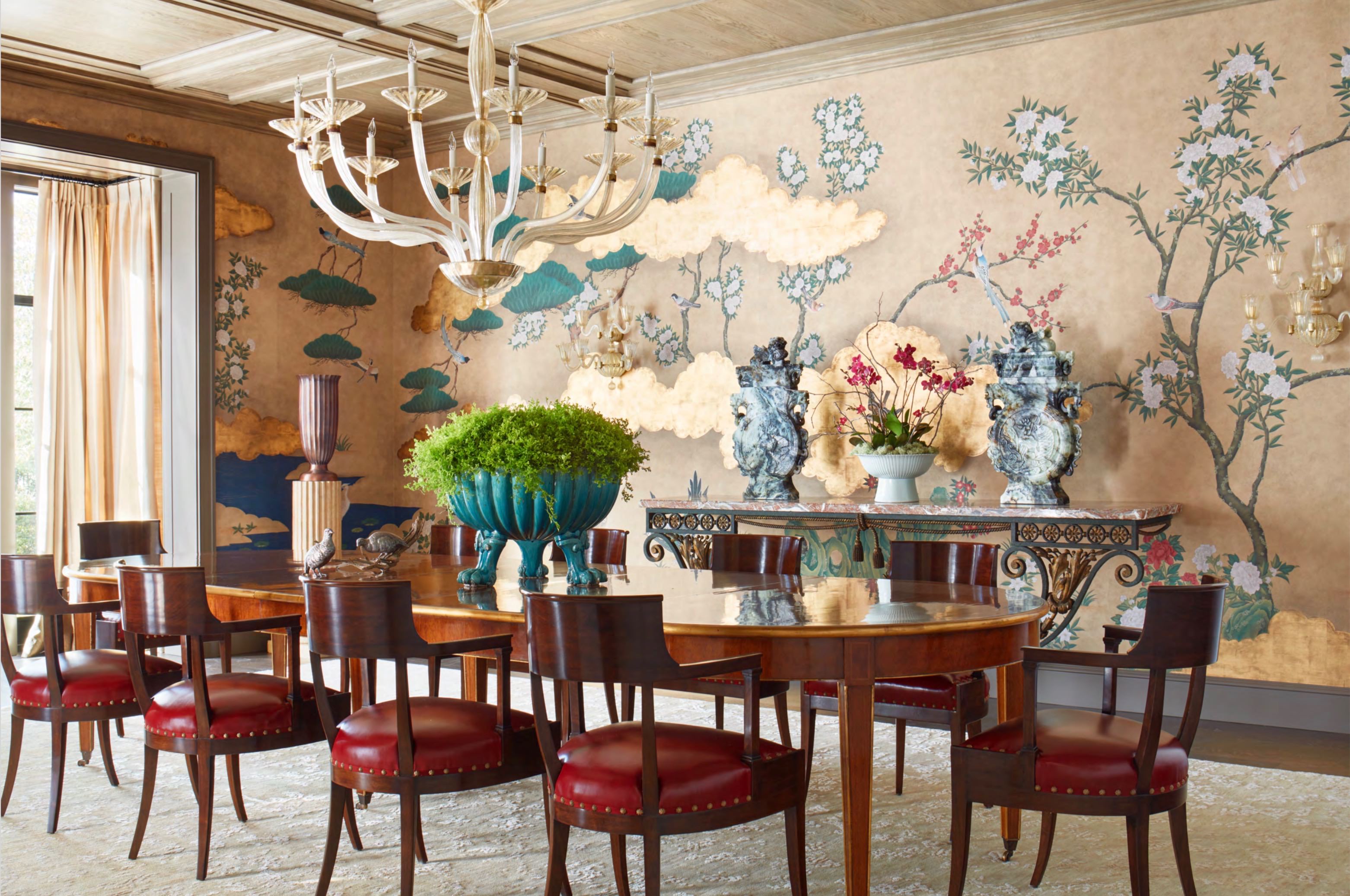 Madeline Stuart designed Los Angeles dining room, photo Trevor Tondro