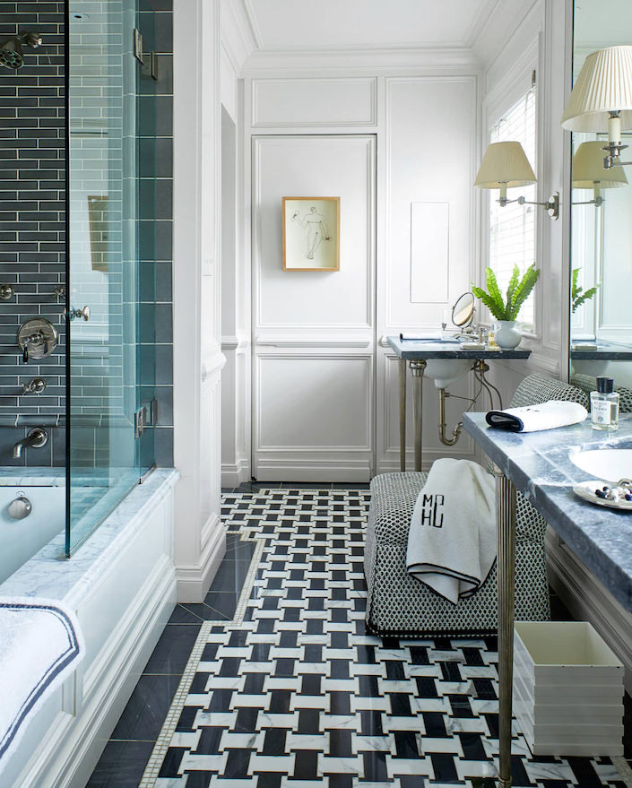 Matthew Carter bathroom, photo Maura McEvoy for House Beautiful