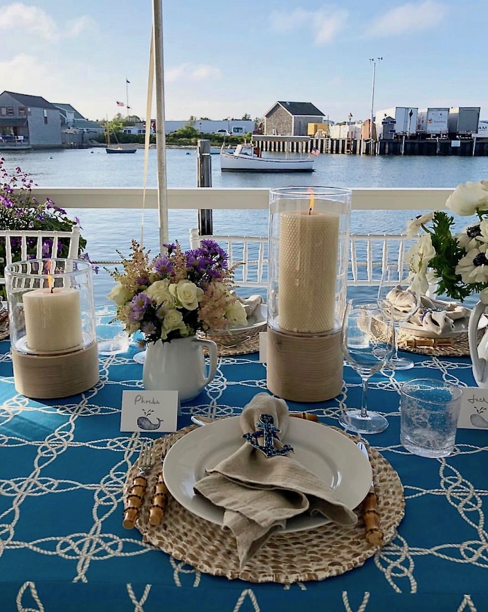 Nantucket all star dinner at boat house