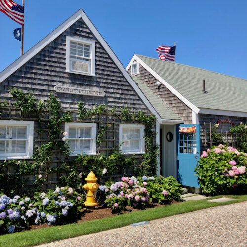 Nantucket boathouse