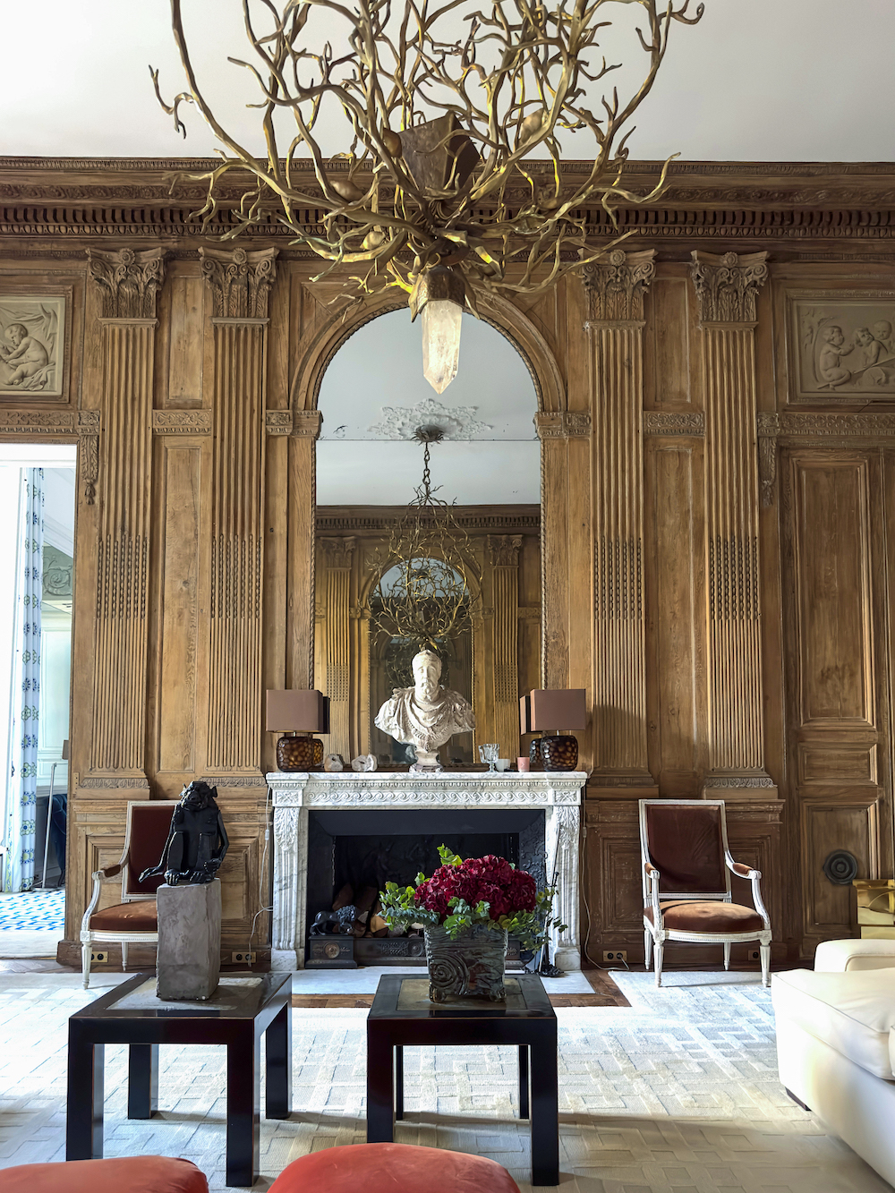 Pierre Sauvage Paris sitting room