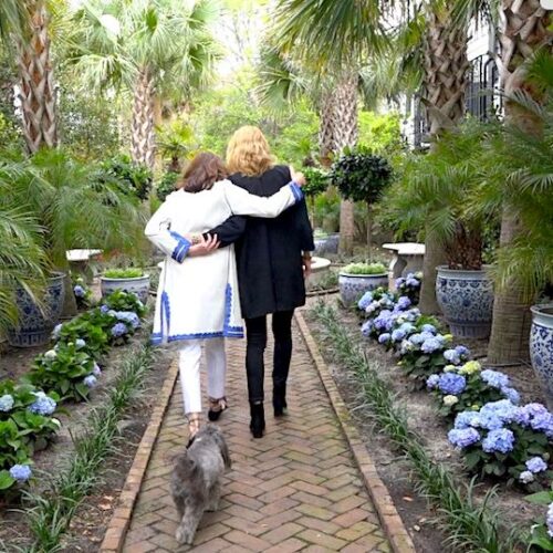 Susanna Salk and Carolyne Roehm in Charleston