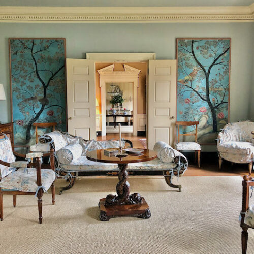 Suzanne Rheinstein living room via Quintessence