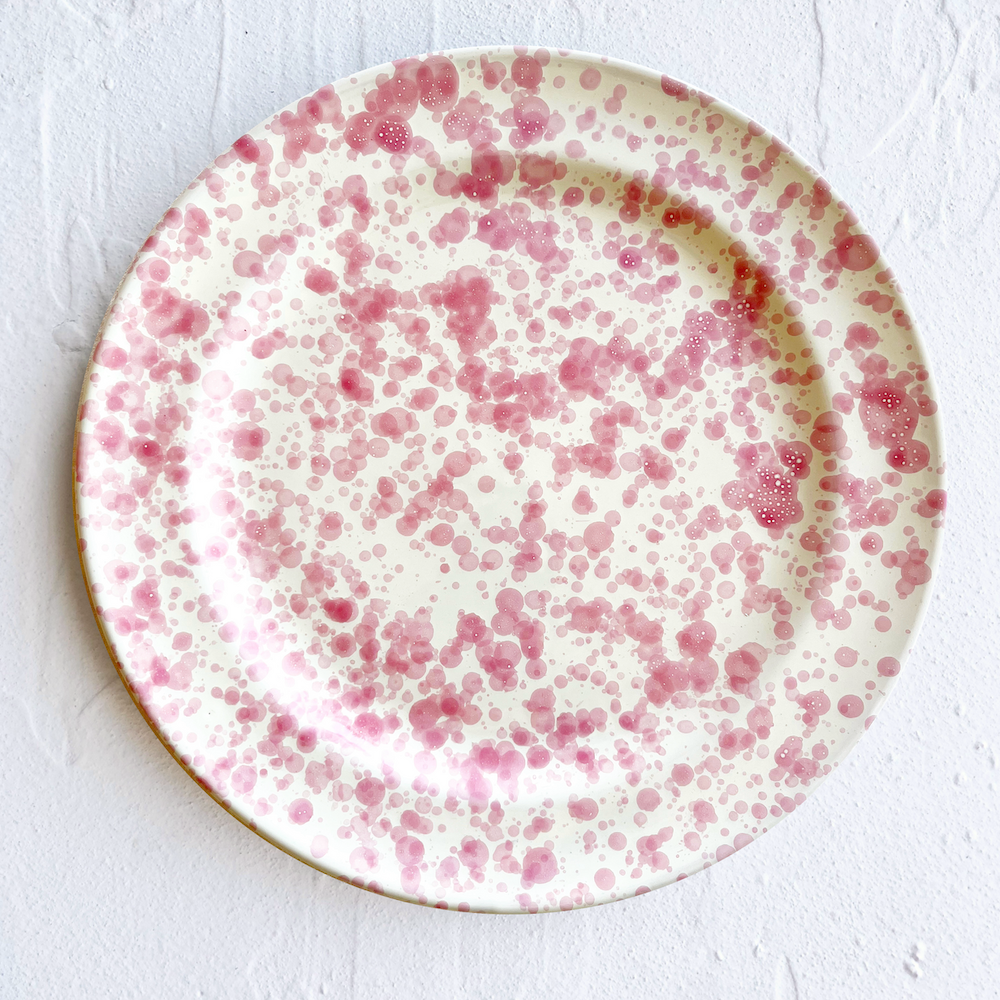 Pompeii Splatterware Plate