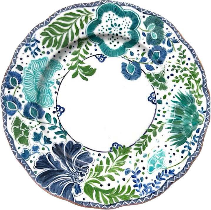 Floribunda Dinner Plate