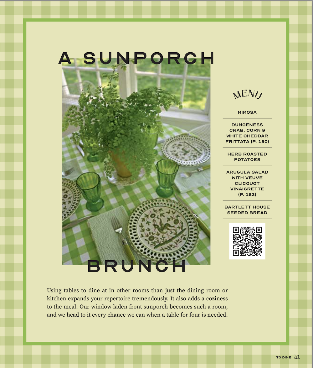 Watson Kennedy Sunporch Brunch